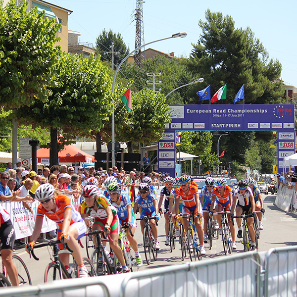 Image Percorso Europei di Ciclismo  2011